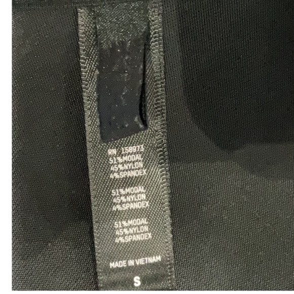 SKIMS SMOOTH LOUNGE LOW BACK HALTER DRESS Maxi Backless Mock Neck Small Black - Picture 6 of 16